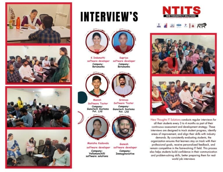 learn with interview training in vizag