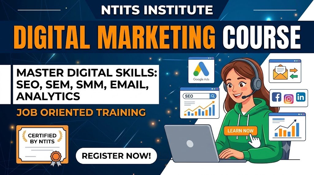 Digital Marketing Course in Vizag – Practical Digital Marketing Training at NTITS
